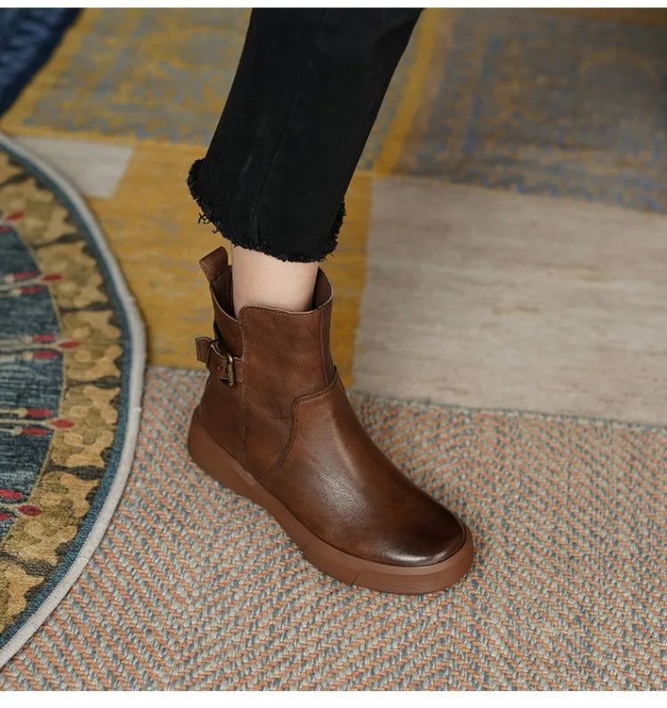 Bruce מגפי צ'לסי עם אבזם