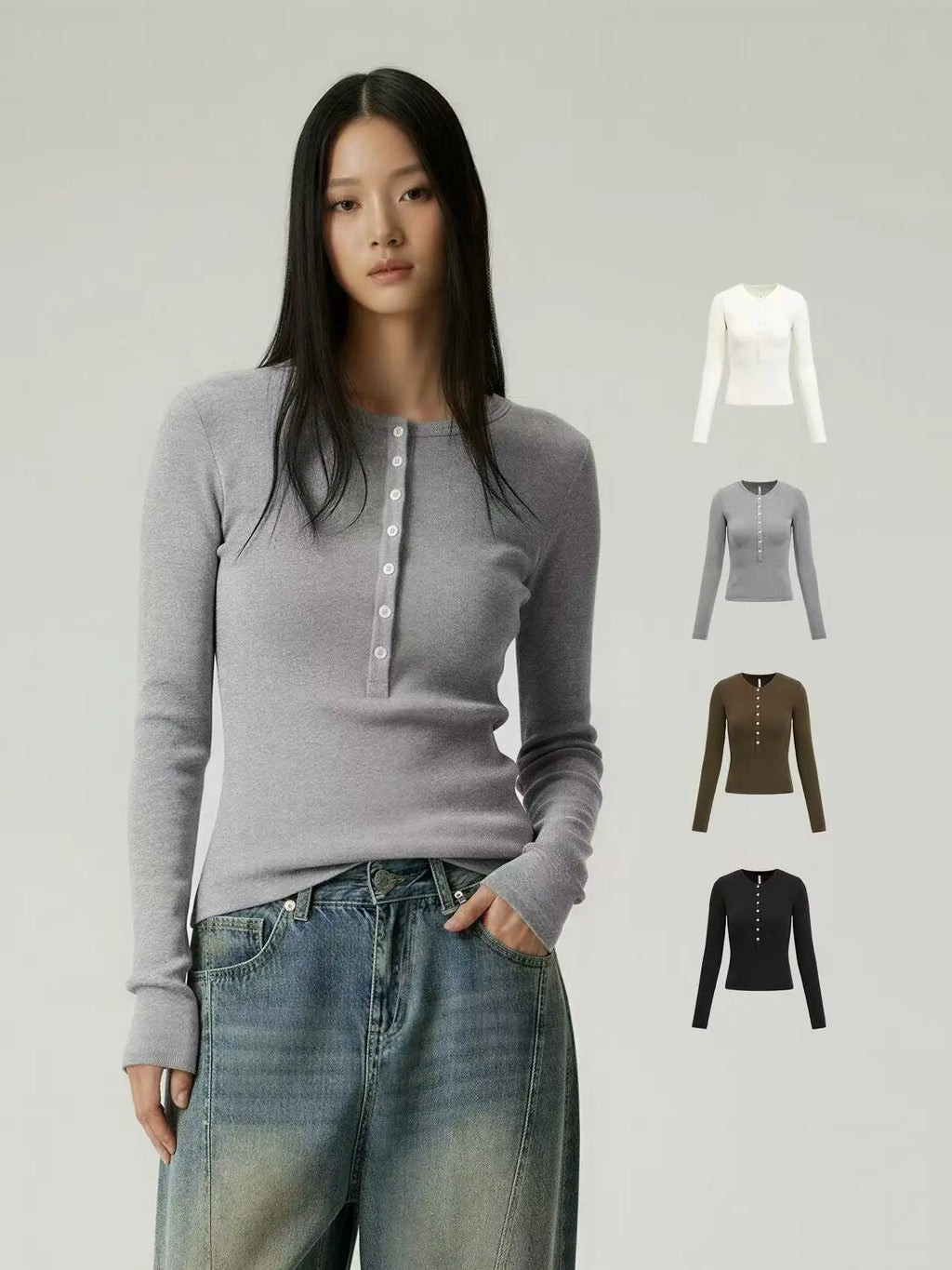 חולצה ארוכה דגם טליה