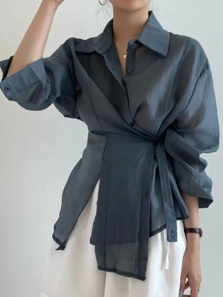 חולצה אלגנטית דגם ספיר