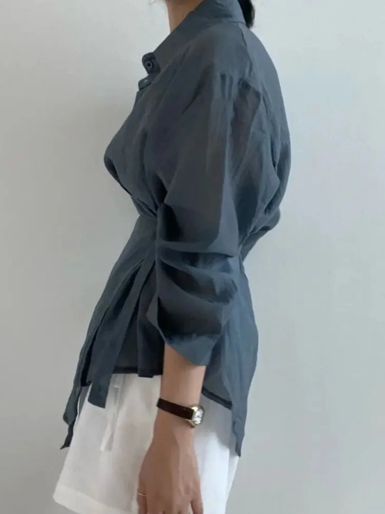 חולצה אלגנטית דגם ספיר