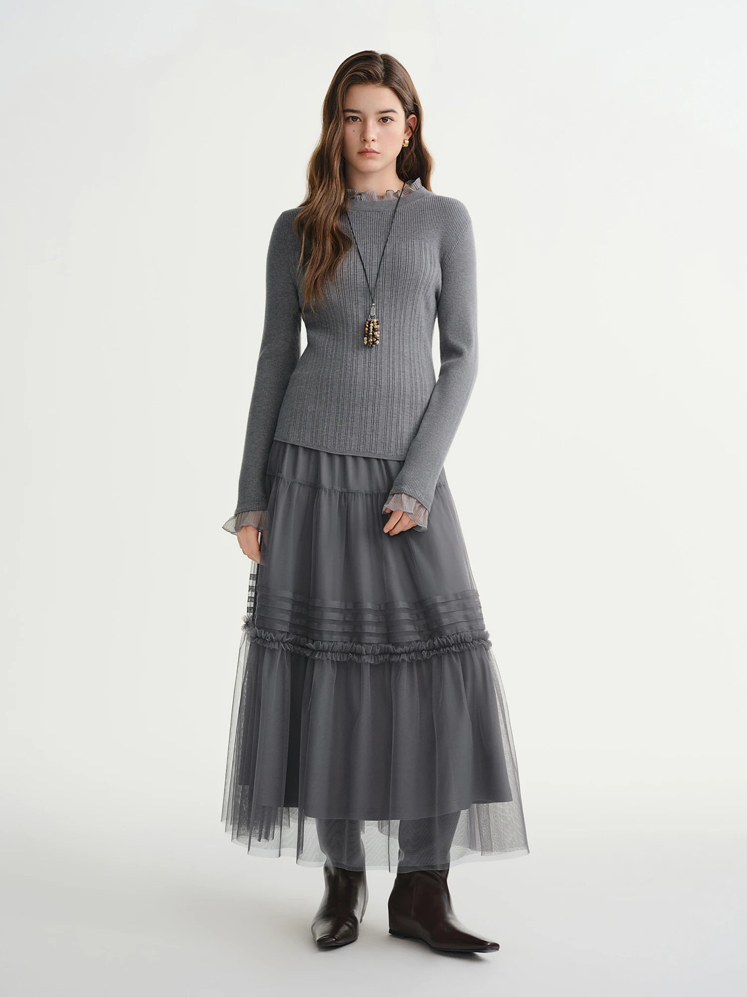 חצאית שיפון