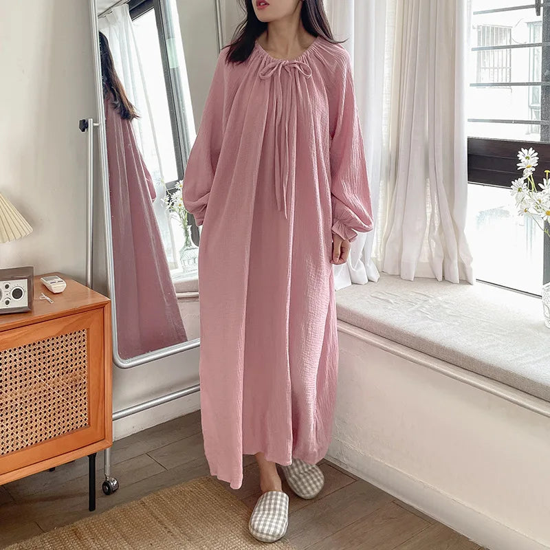 שמלה מקסי נקודות