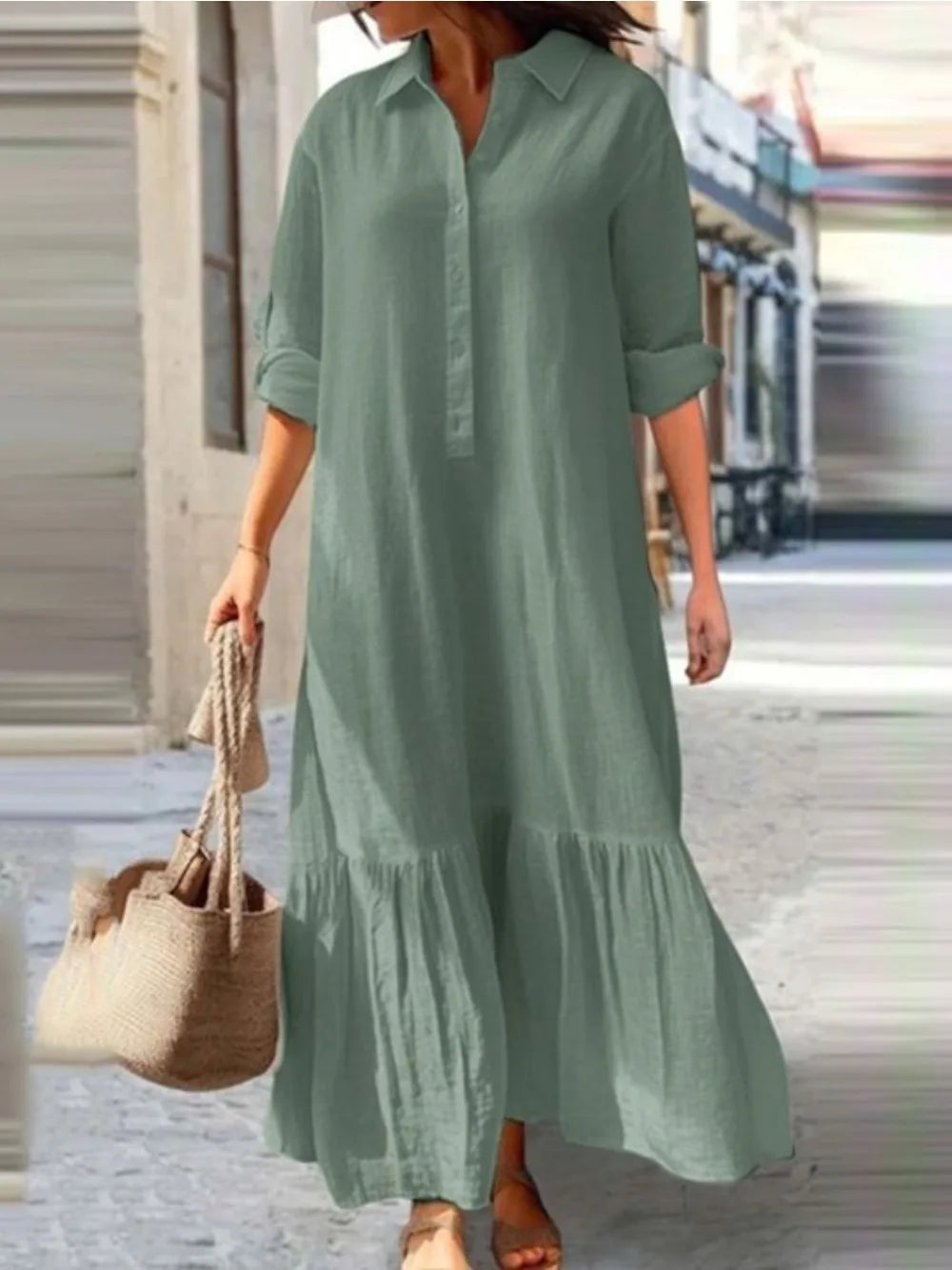 שמלה דגם ברגוט