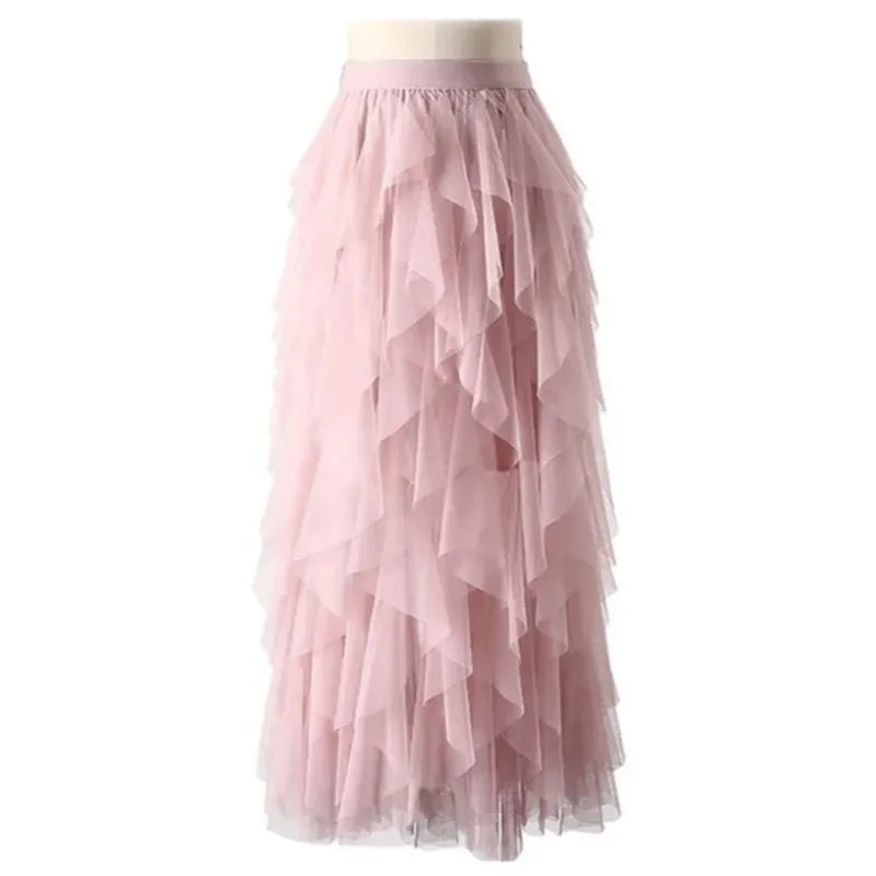 חצאית דגם שכבות